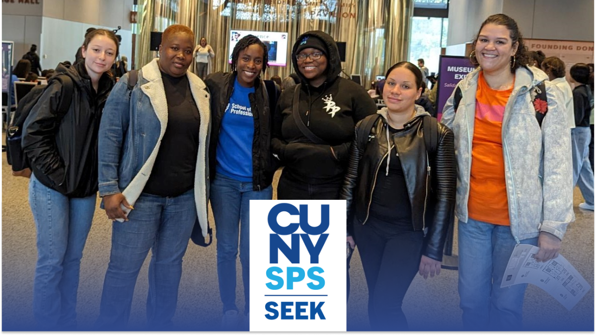 Search for Elevation, Education, and Knowledge. CUNY SPS SEEK. Seek Students.