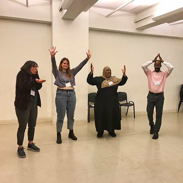 6th Annual CUNY SPS MAAT and Racial Justice Conference Announced CUNY SPS Students Dance During MAAT and Racial Justice Conference 2019